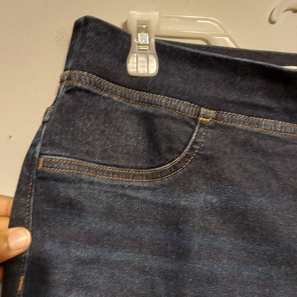 Madewell Jeans Size 30 Pull-On Skinny Wisteria Wash Dark Wash Women's Cotton